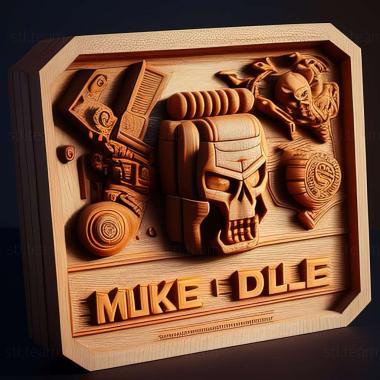 3D model Duke Nukem 3D Atomic Edition game (STL)